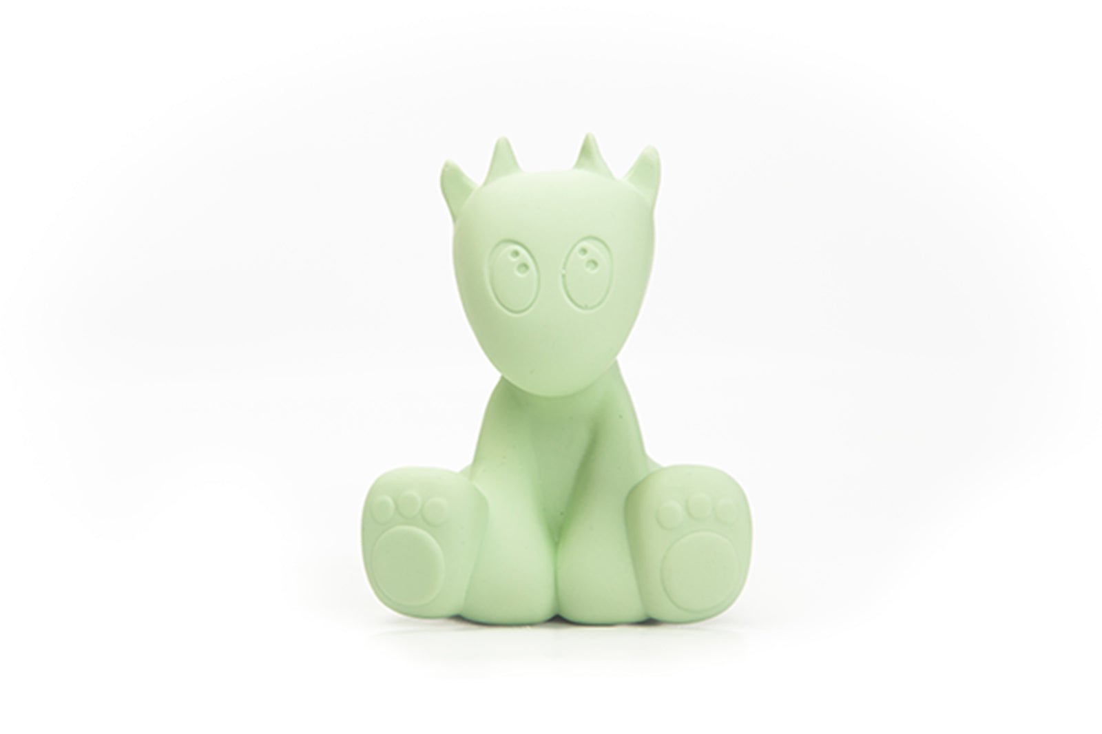 Mint Green Lolo the Dragon Teething and Bath Toy